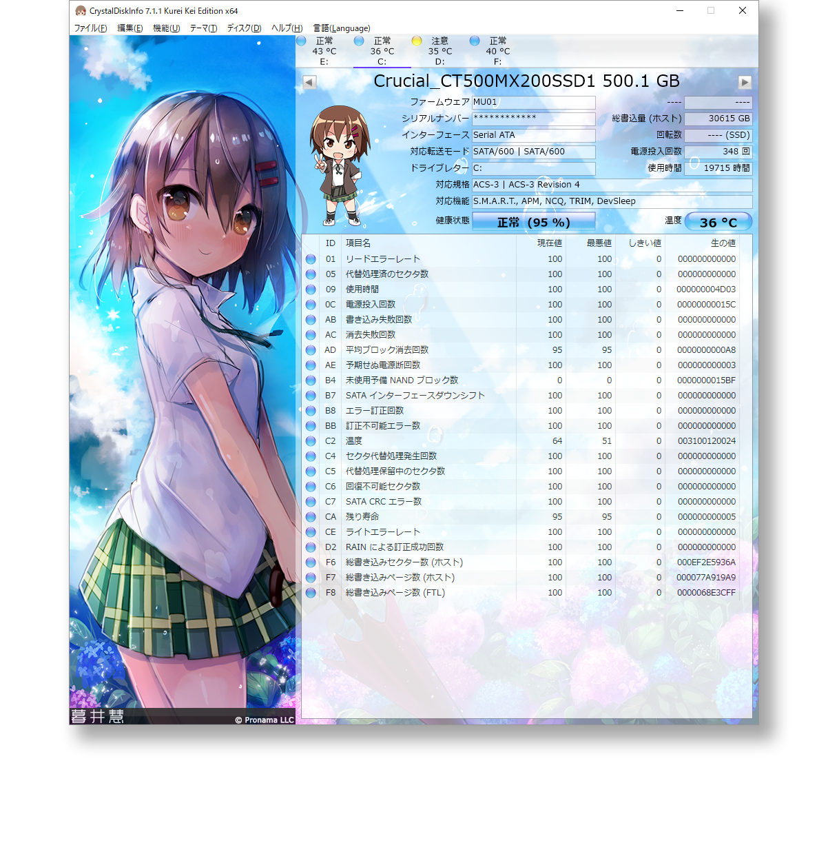 受賞作品 応募作品テーマ Crystaldiskinfo イラストコンテスト 17