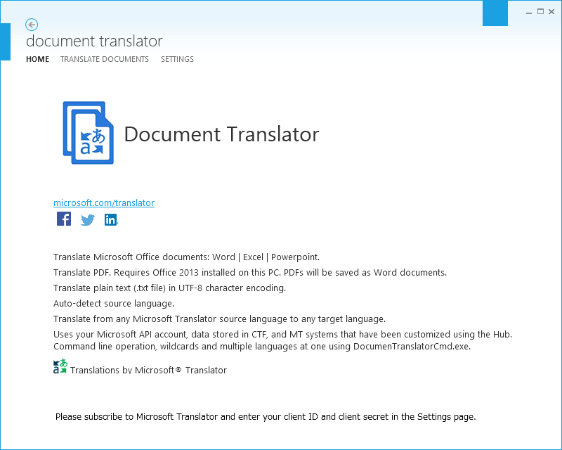 Document Translator