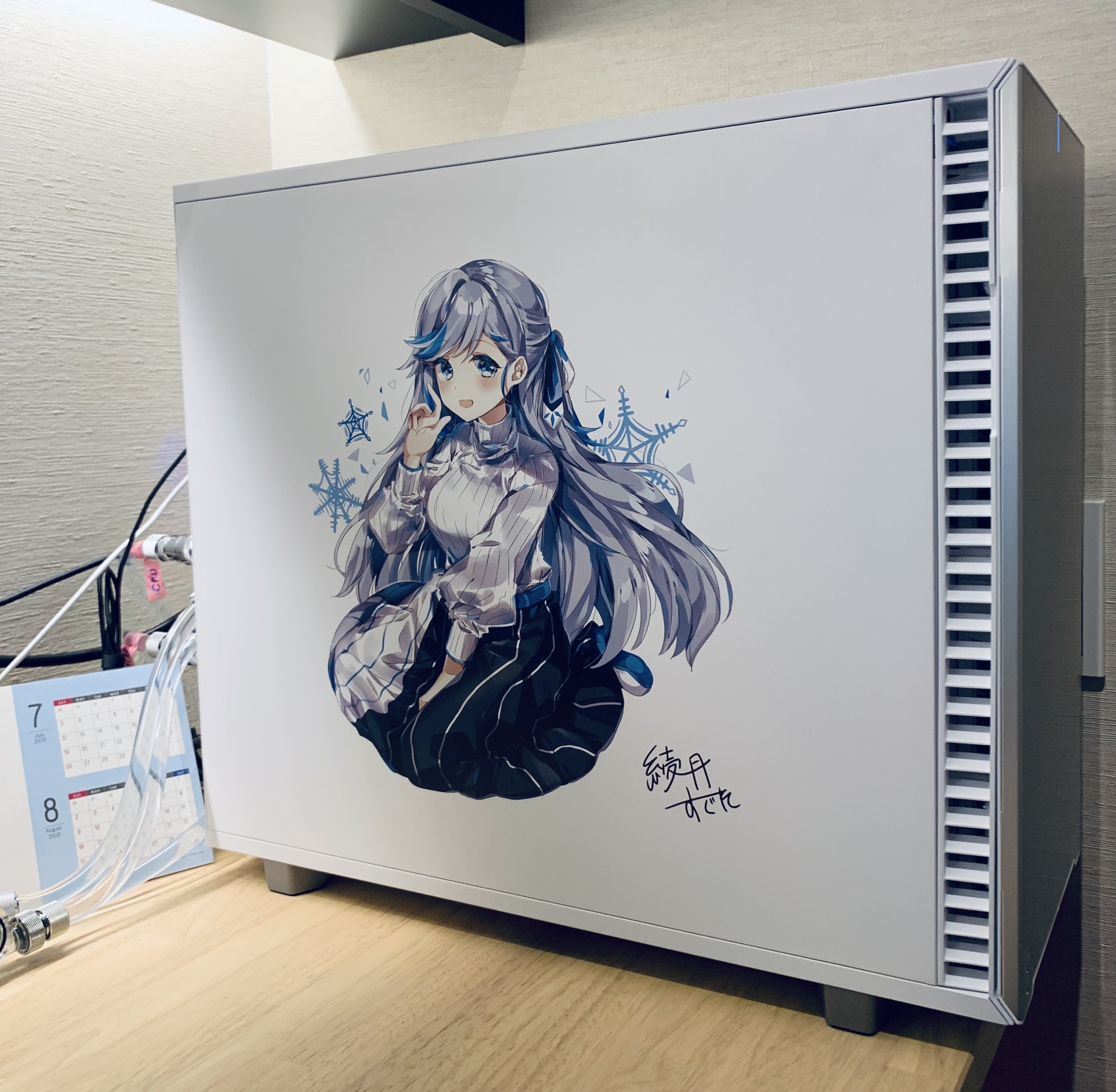 自作pc Mod Pcコンテスト作品 ゆきみの Modpc プログラミング生放送